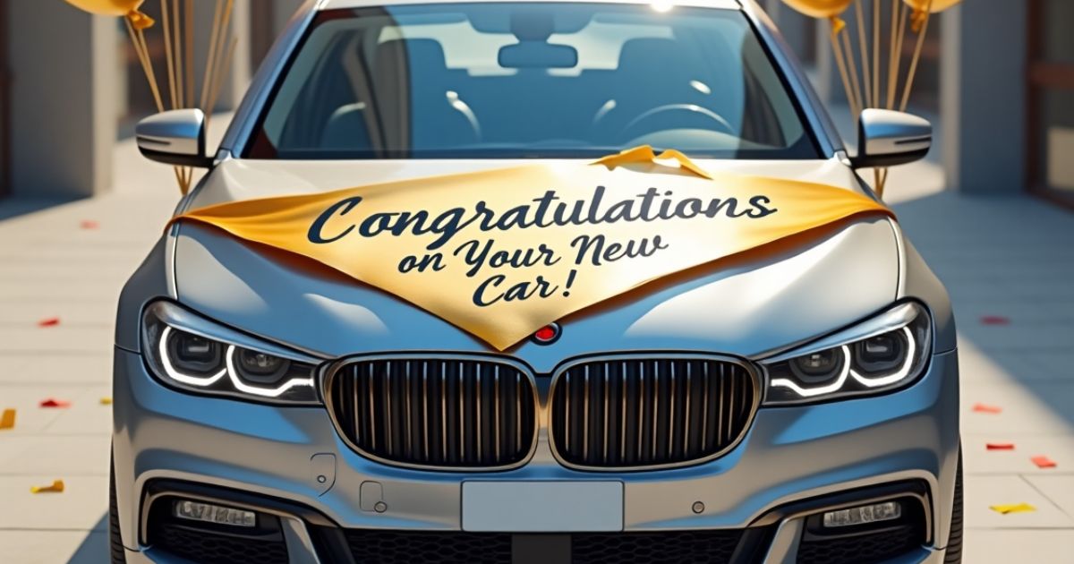 146 Congratulations Messages For New Car