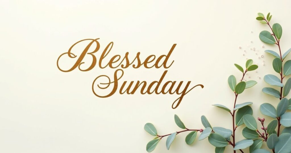 Blessed Sunday Quotes
