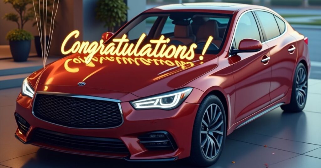 Greetings for Your New Car