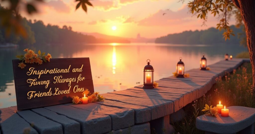 Inspirational and Motivational Evening Messages for Friends and Loved Ones