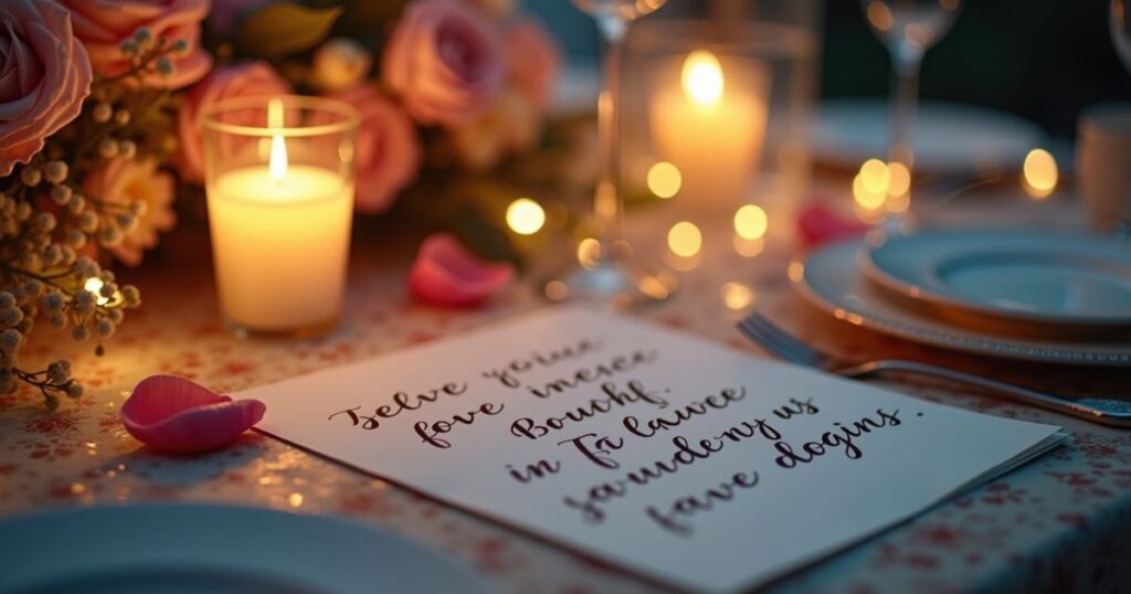 Messages for My Girlfriend on a Romantic Evening for Her