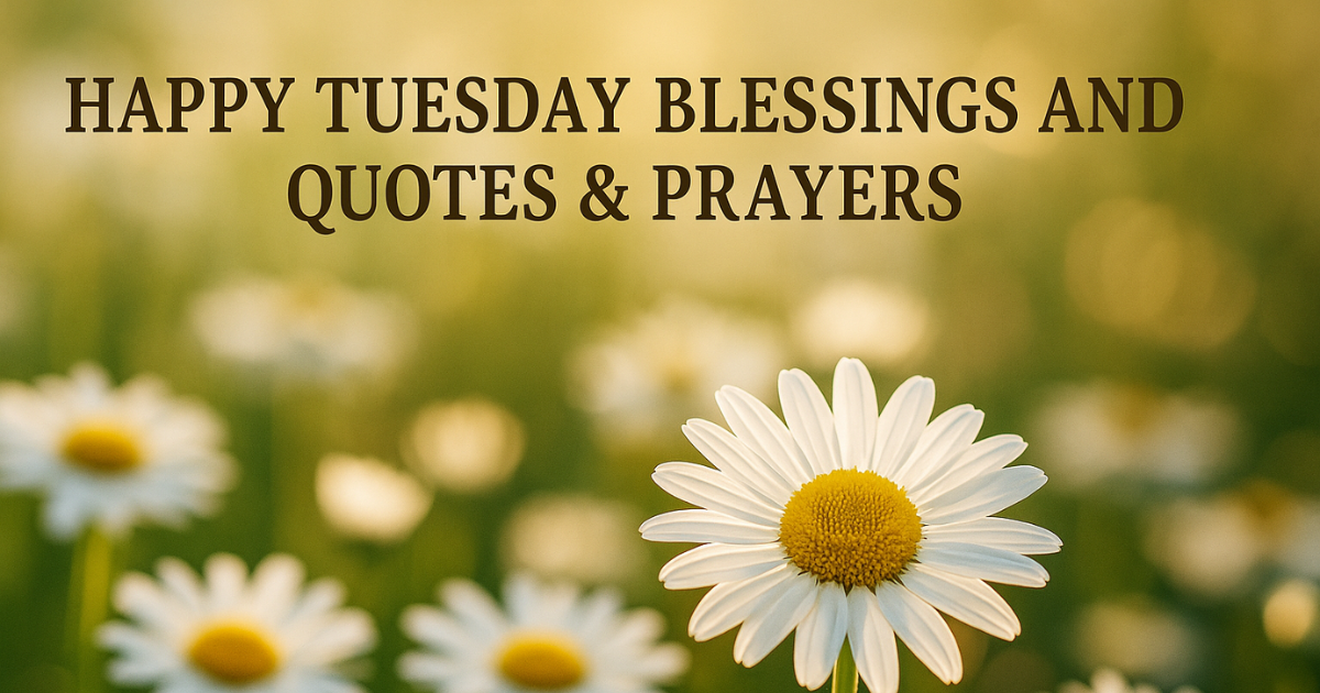 110+Happy Tuesday Blessings Images And Quotes & Prayers