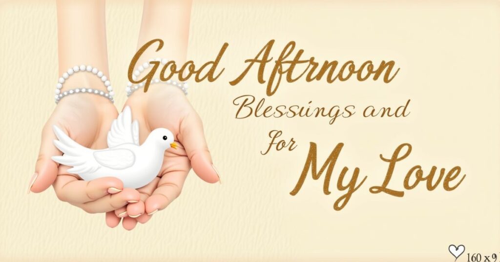 35 Good Afternoon Blessings and Prayers for My Love
