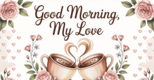 Good Morning Messages for My Wife