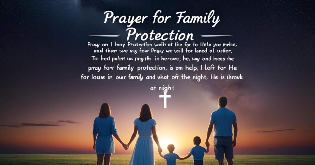 Prayer for Family Protection at Night