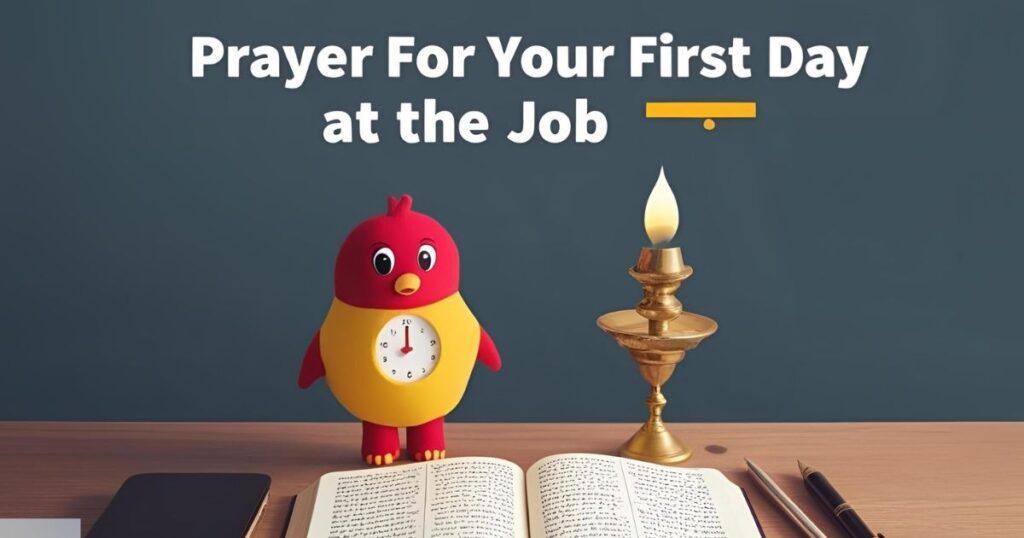 Prayer for Your First Day at the Job