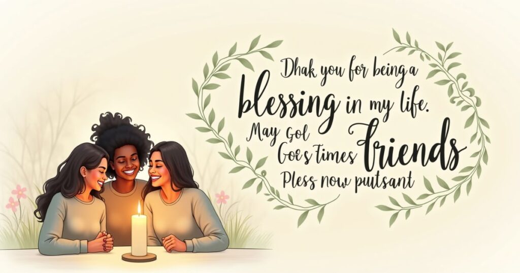 Appreciation Prayer Message to Friends