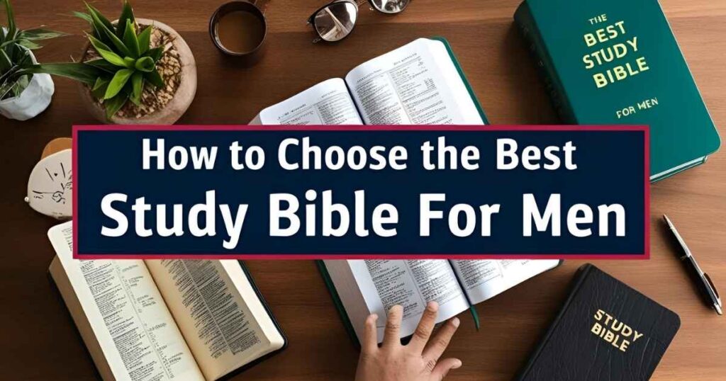 How to Choose the Best Study Bible for Men