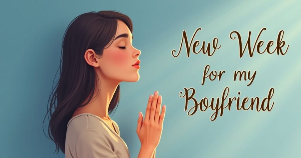 New Week Prayer for My Boyfriend