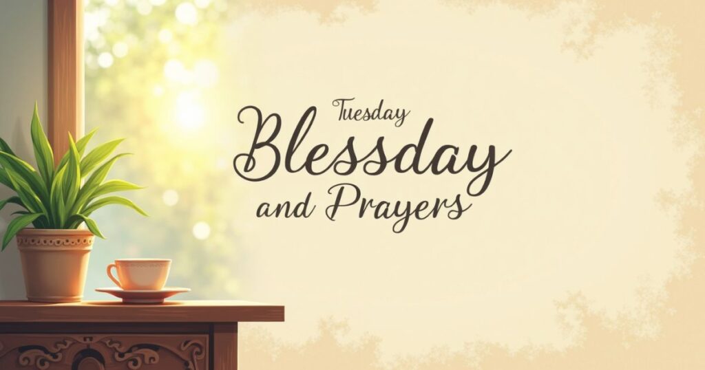Tuesday Prayer for Good Health and Well-being