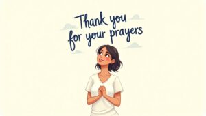 Thank you for your prayers