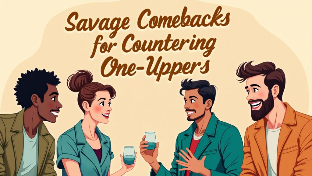 Savage Comebacks for Countering One-Uppers 