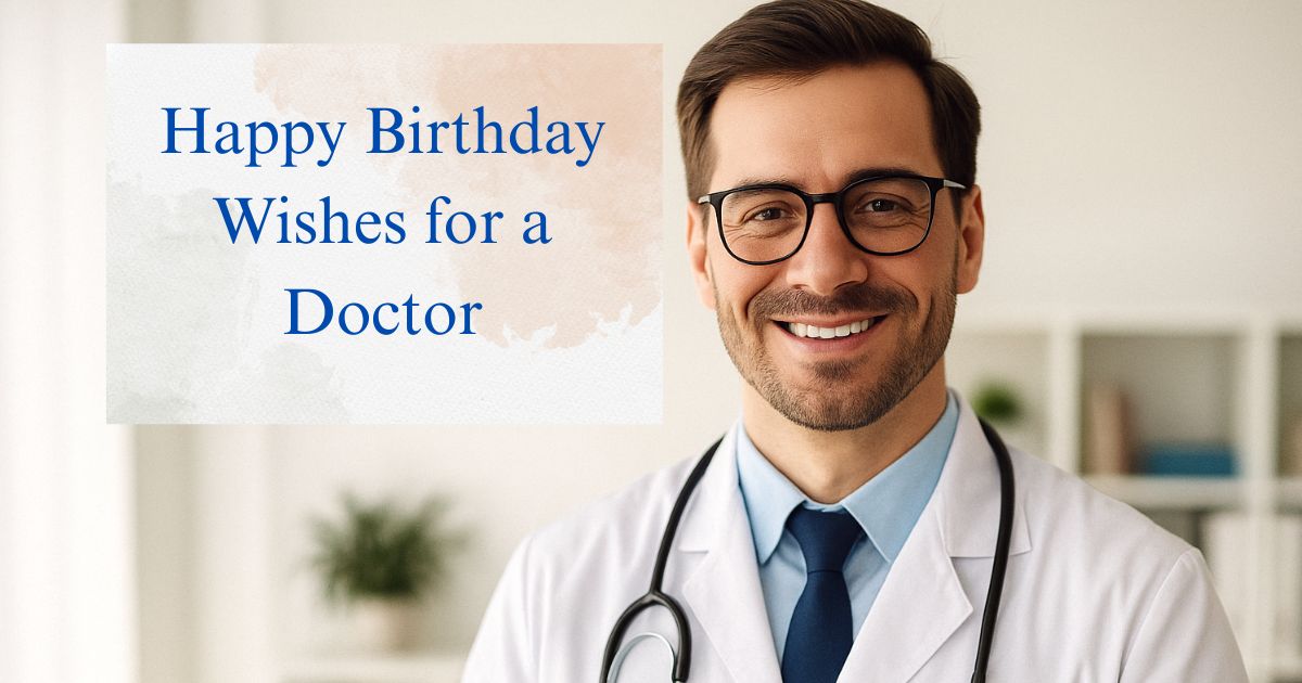 Happy Birthday Wishes for a Doctor
