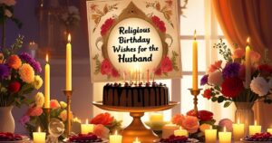 Religious Birthday Wishes For the Husband