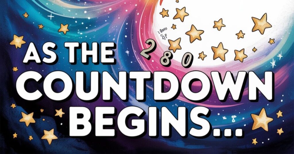 As the countdown begins, here’s a wish to set the tone for an amazing