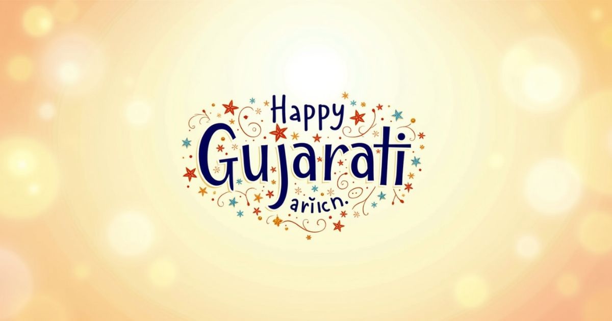Best Happy New Year Wishes In Gujarati For