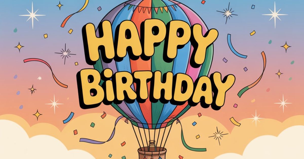 Happy Birthday in Advance