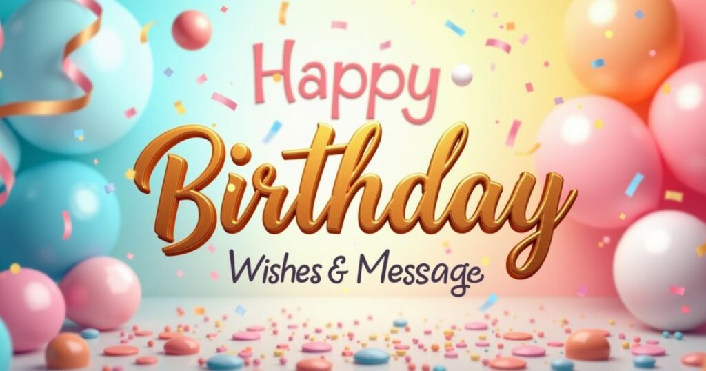 Happy Birthday Messages