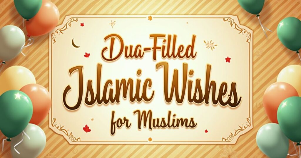 Heartfelt Islamic Birthday Messages for Friends