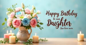 Nice Birthday Wishes for Daughter