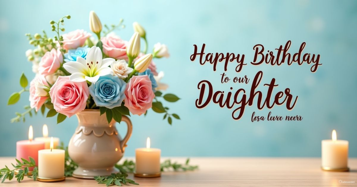 Nice Birthday Wishes for Daughter