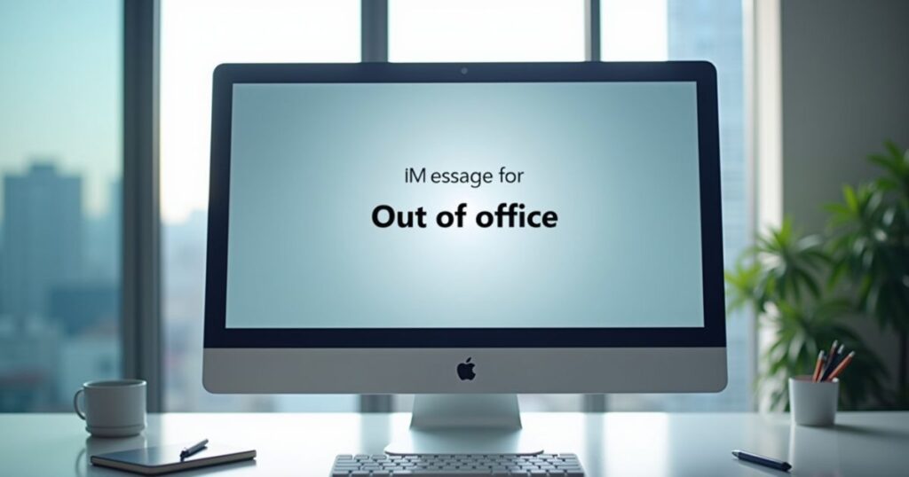 Professional Out-of-Office Messages