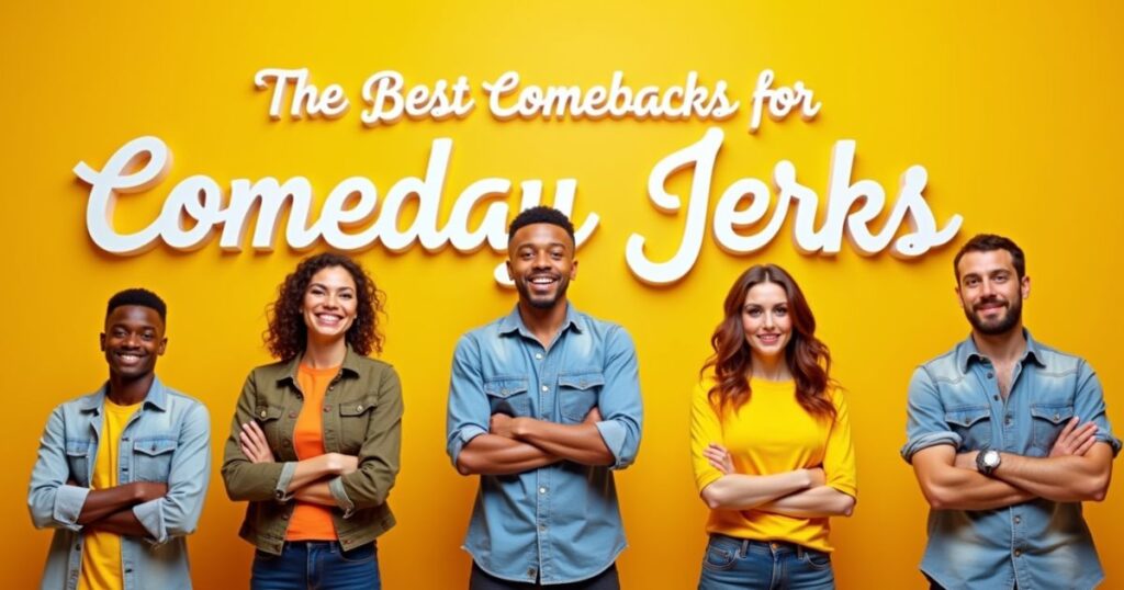 The Best Comebacks for Everyday Jerks