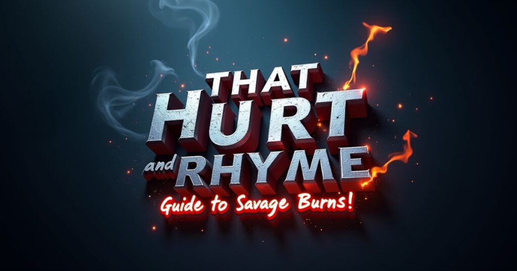 What Are Some Savage Roasts That Rhyme