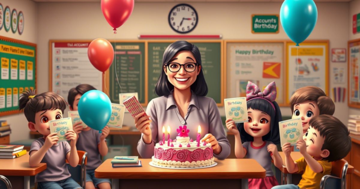 Best Birthday Wishes for Accounts Teacher