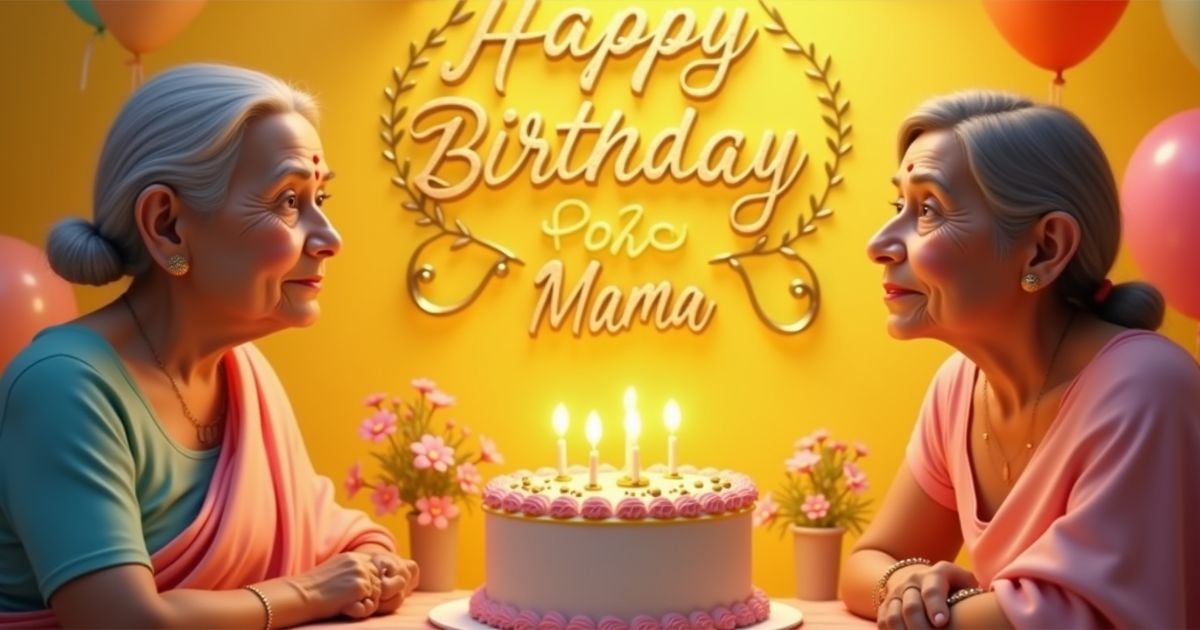 Birthday Wishes for Mama Ji
