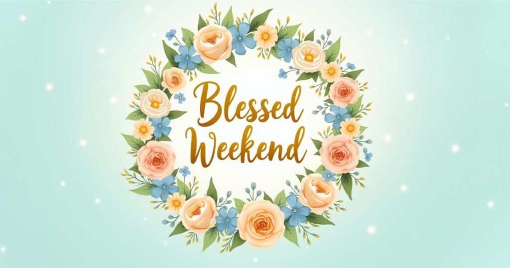Blessed Weekend Messages