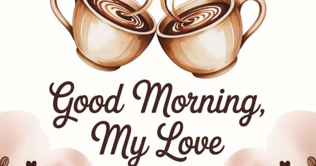 Expressive and Emotional Good Morning Message To My Love