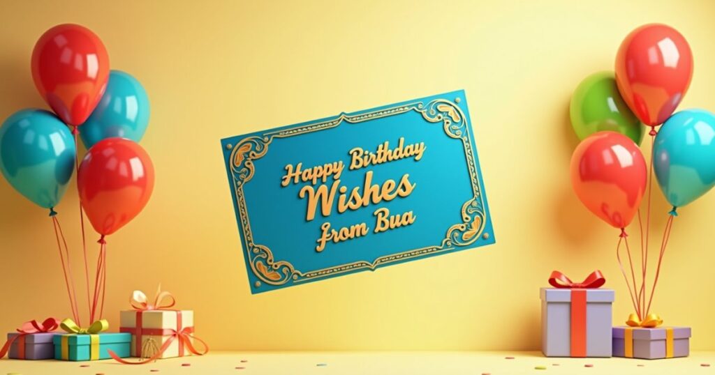 Funny Birthday Wishes — From a Bua