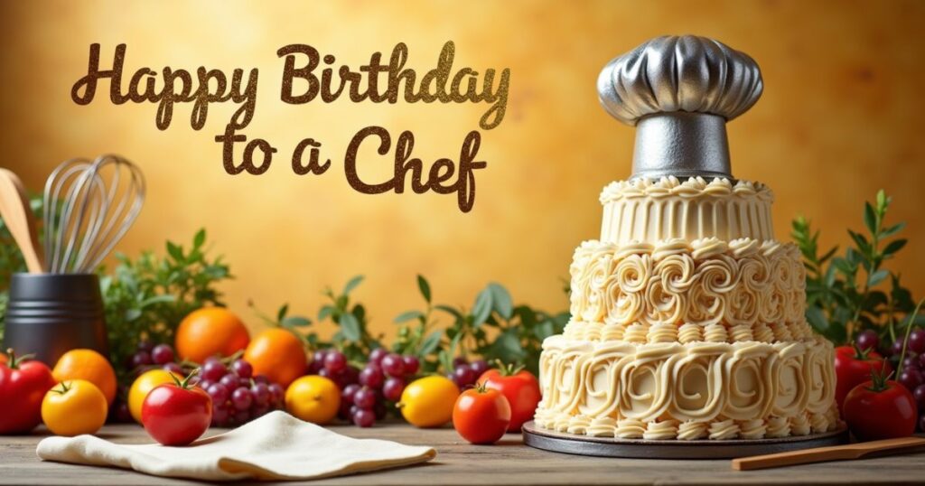Funny Happy Birthday to a Chef Wishes