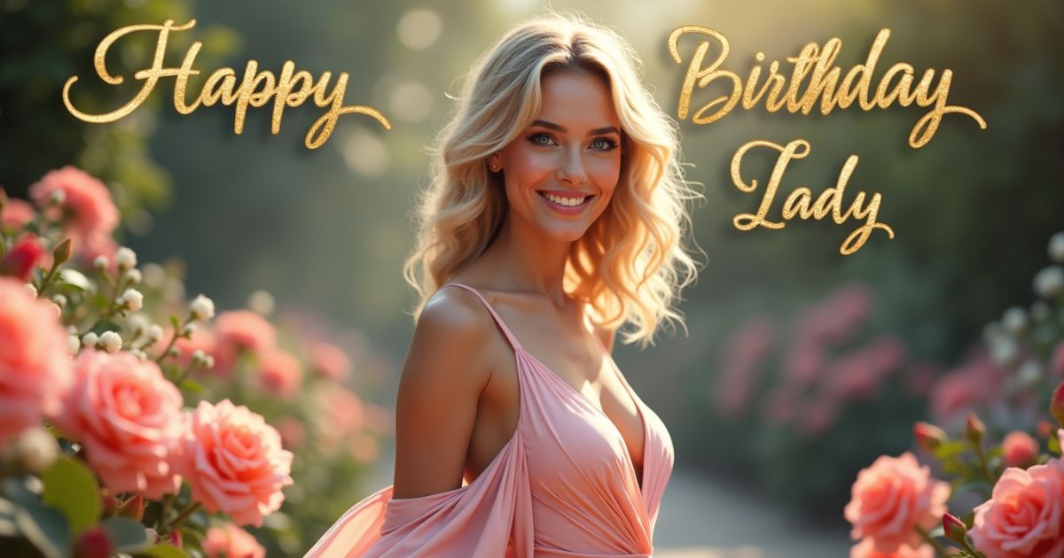 Happy Birthday Beautiful Lady Wishes