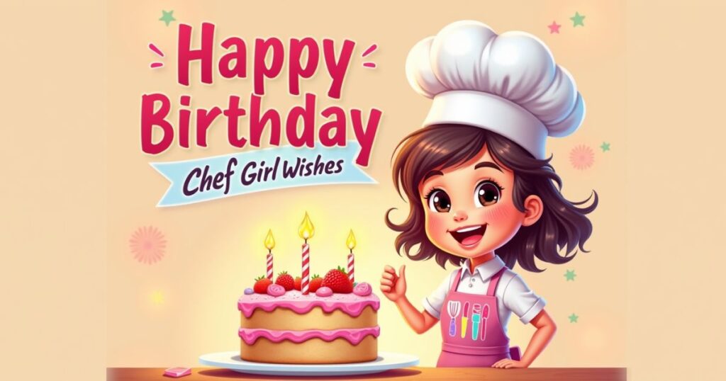 Happy Birthday Chef Girl Wishes