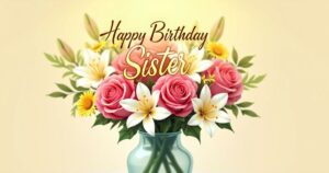 Happy Birthday Sister Wishes