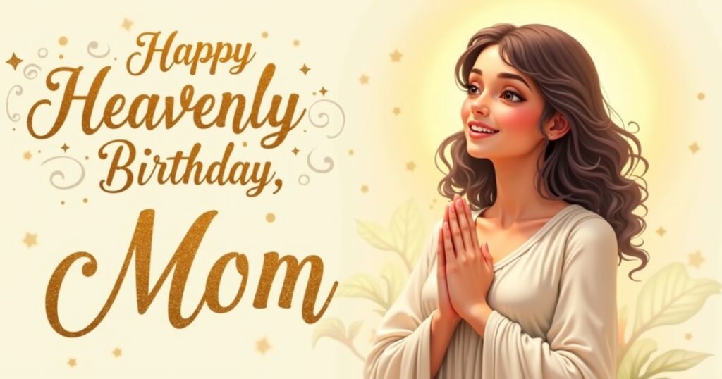 Happy Heavenly Birthday, Mom