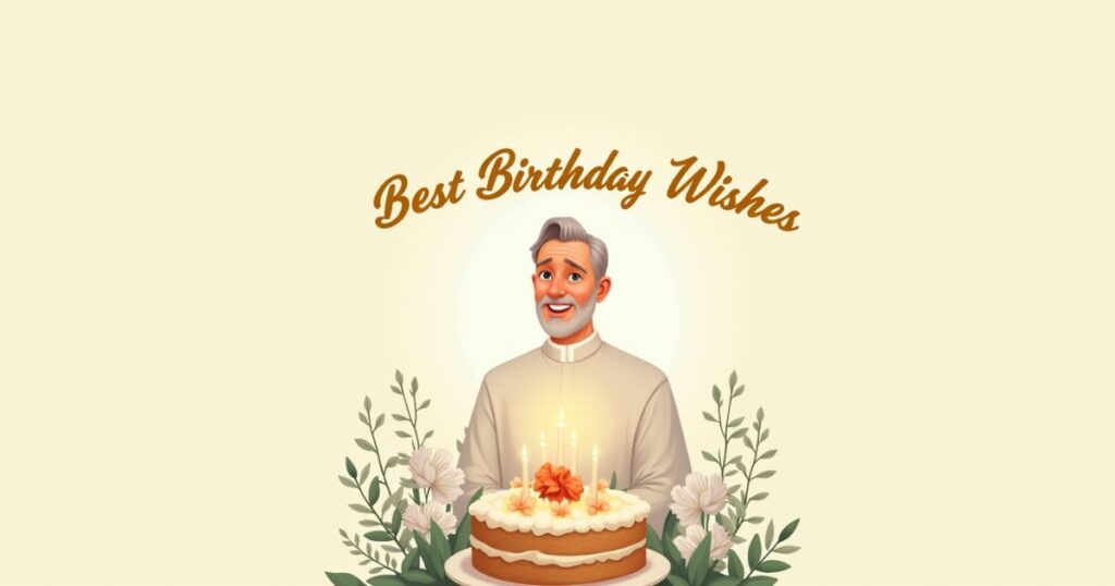 Heartfelt Birthday Wishes for a Priest
