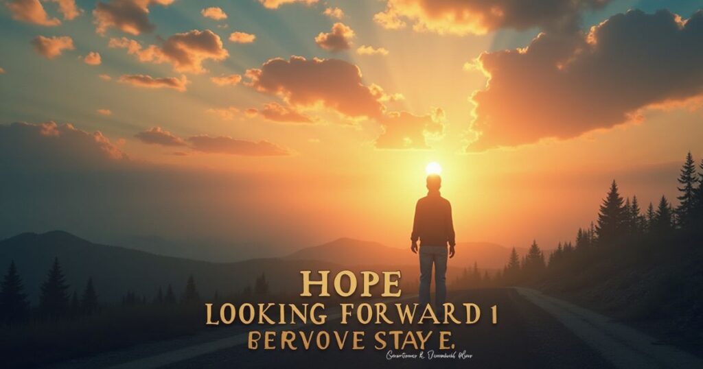 Hope and Looking Forward Inspirational Evening Quotes