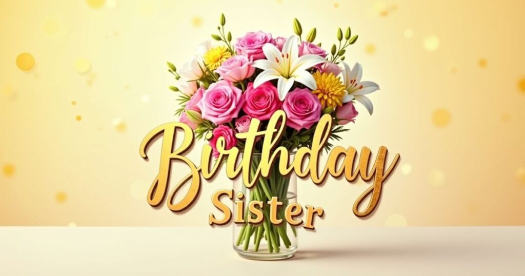 Inspirational Birthday Messages for Sister