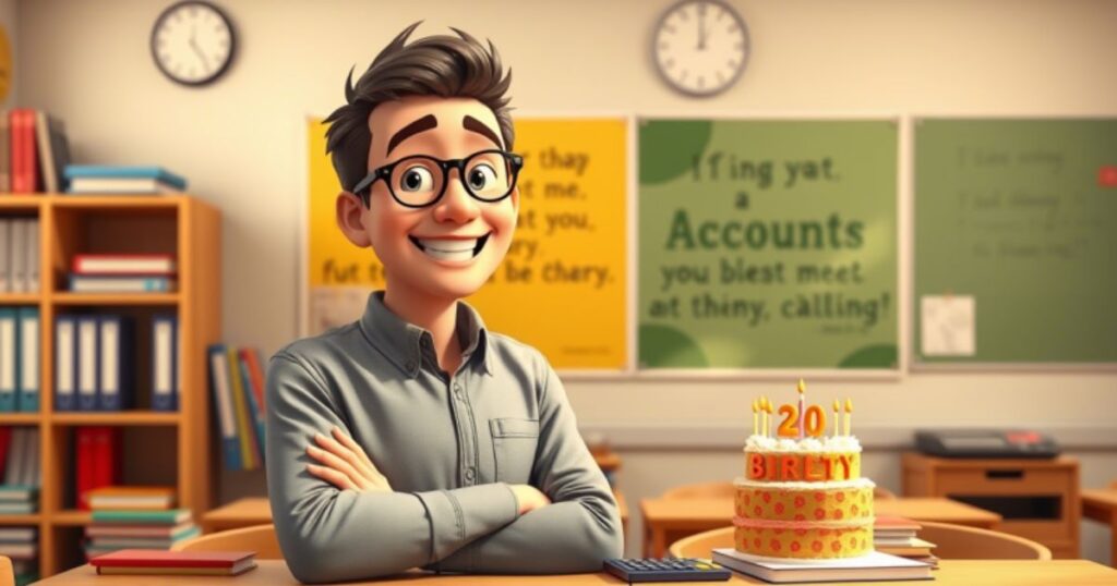 Motivational Birthday Wishes for Accounts Teacher