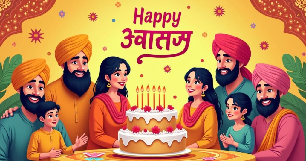 Punjabi Birthday Wishes for Social Media Posts